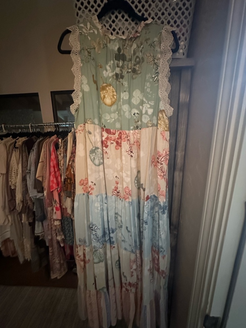 Boho Patchwork Maxi dress - Picture 10 of 10
